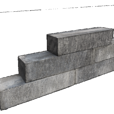 Blockstone small gothic 12x12x60cm laag a 16st