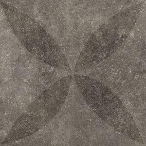 Solostone Hormigon Flower Antra 70x70x3,2cm