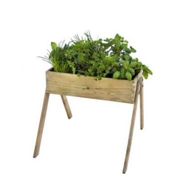 Minigarden junior grenen 45x53x60cm (hxbxd) groen geïmpregneerd