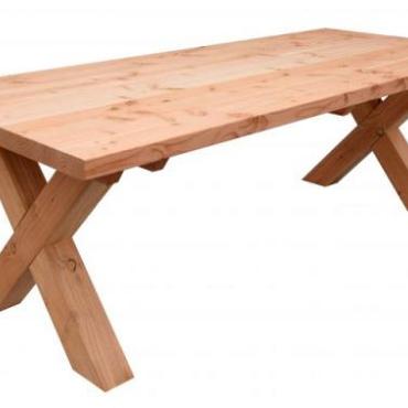 Tafel Xavi Excellent 79x95x245cm onbehandeld