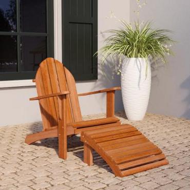 Voetenbank Relax 57x55x31cm hardhout