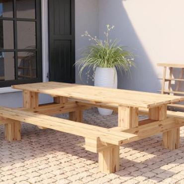 Picknicktafel Boss 250x180x75cm douglas