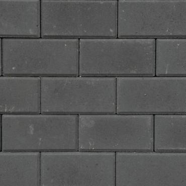 BSS 21x10,5x8cm zwart 44st/m²