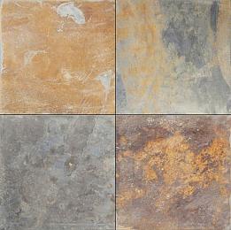 Multicolour slate basic 60x60x2-3cm