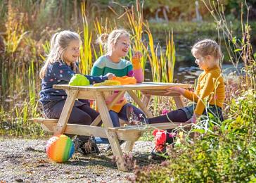 Kinderpicknicktafel 100x100x56cm