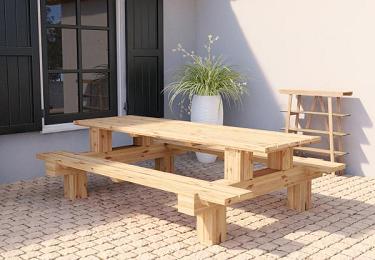 Picknicktafel Boss 250x180x75cm douglas