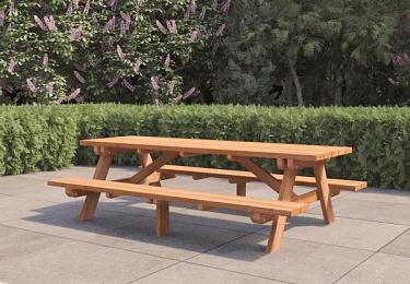 Picknicktafel Giant 250x160x75cm hardhout