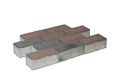 BKK 21x10,5x8cm bruin zwart 45st/m²