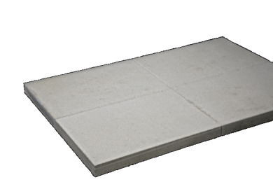 Tuintegel 40x60x5cm grijs mini facet 4,17st/m²