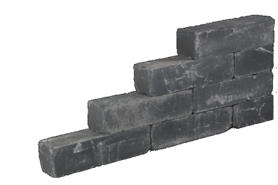 Blockstone black 15x15x60cm kp