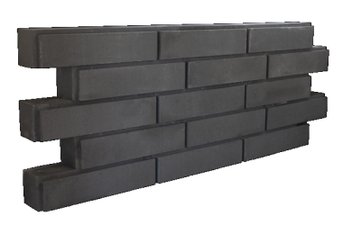 Allure block linea kp 15x15x60cm black