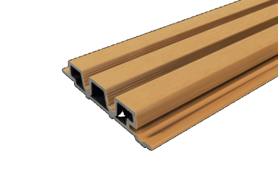 WPC WEO35 Gardenwall Red Cedar 3,3x17x290cm (wb 14cm)