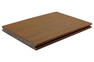 WPC 2,3x21x500cm Fiberdeck Premium massief Teak