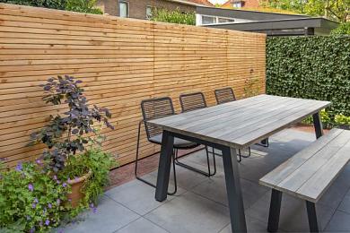 Tuinscherm Rhombus Klagenfurt 180x180cm recht douglas 30pl