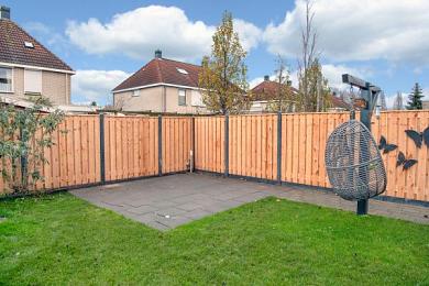 Tuinscherm Casablanca 180x180cm recht Red Class 21pl