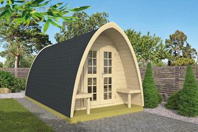 Pod camping / office double (dubbele ruimte) 480x240x230cm