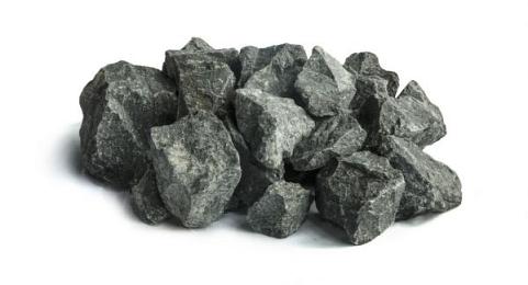 Basalt breuksteen 3-6cm mini bigbag a 500kg