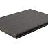 WPC 2,3x21x500cm Fiberdeck Premium massief Dark Grey