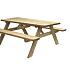 Picknicktafel Easy 4,2cm dik bladmaat 180x70cm