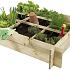 Minigarden grenen 20x90x90cm (hxbxd) groen geïmpregneerd