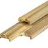 Afdeklat solide piramide 180cm (3-planks) geschaafd