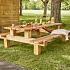 Picknicktafel Boss 250x180x75cm douglas