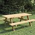 Picknicktafel Excellent 220x155x74cm vuren