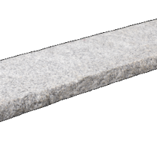 Afdekplaat 100x25x4cm G603 grijs rockface