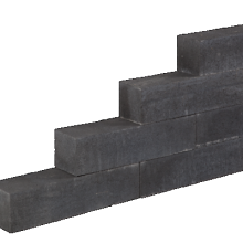 Linea block kp 15x15x60cm black