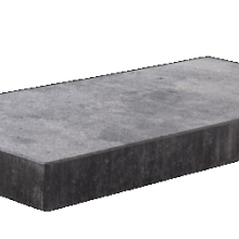 Smartblock afdekplaat 25x50x4,5cm amiata