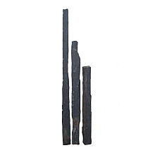 Monolith Black Pillars 100cm 100x6-15x6x10cm