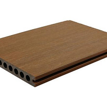 WPC 2,3x21x500cm Fiberdeck Premium RHK Teak