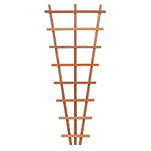 Hardhouten V-trellis 30-65x150cm