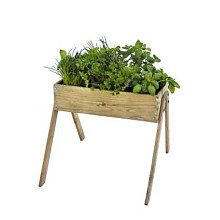 Minigarden junior grenen 45x53x60cm (hxbxd) groen geïmpregneerd