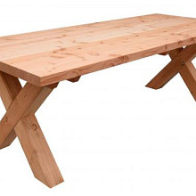 Tafel Xavi Excellent 79x95x245cm onbehandeld