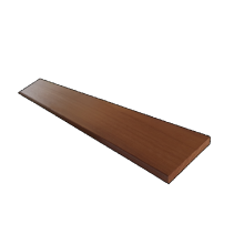 Thermovision Ayous geschaafde plank 1,8x13,5x245cm pak a 4 stuks