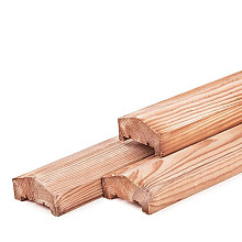 Afdeklat piramide 180cm douglas (3 planks) geschaafd TD